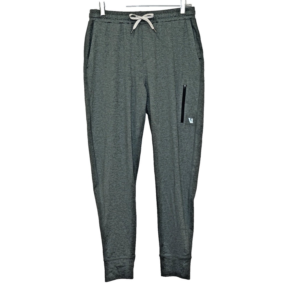 Vuori‎ Sunday Performance Joggers Green V416 Mens Size Small Pull On Athletic
